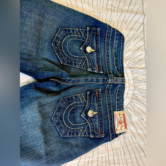 True Religion Billy Jeans W26 White Tag w/ Red Stitching - Picture 6 of 6